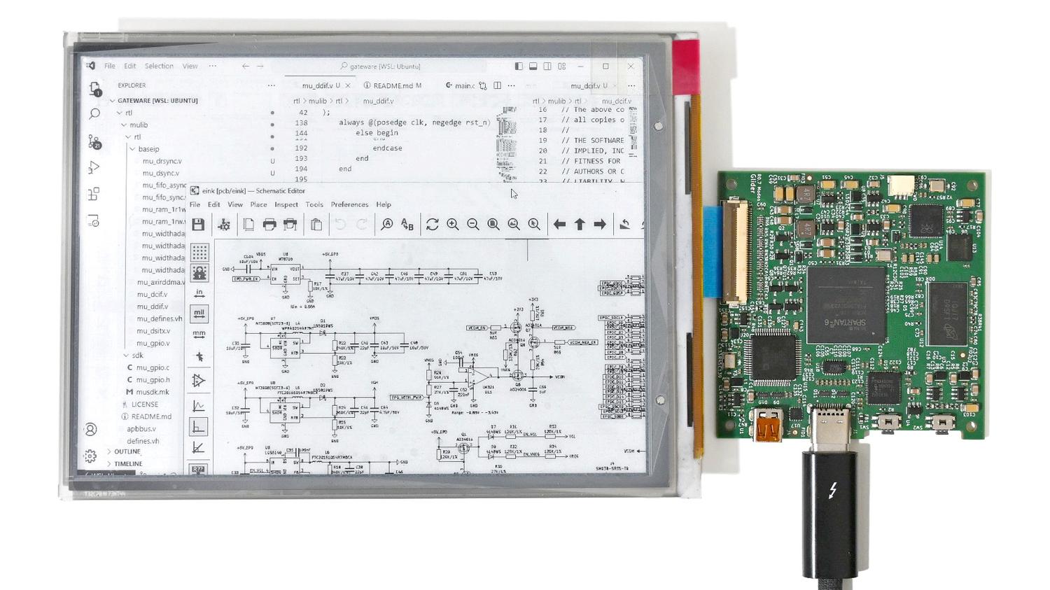 AMD FPGA Playground Ultrafast Epaper at Teardown 2024 + Ticket