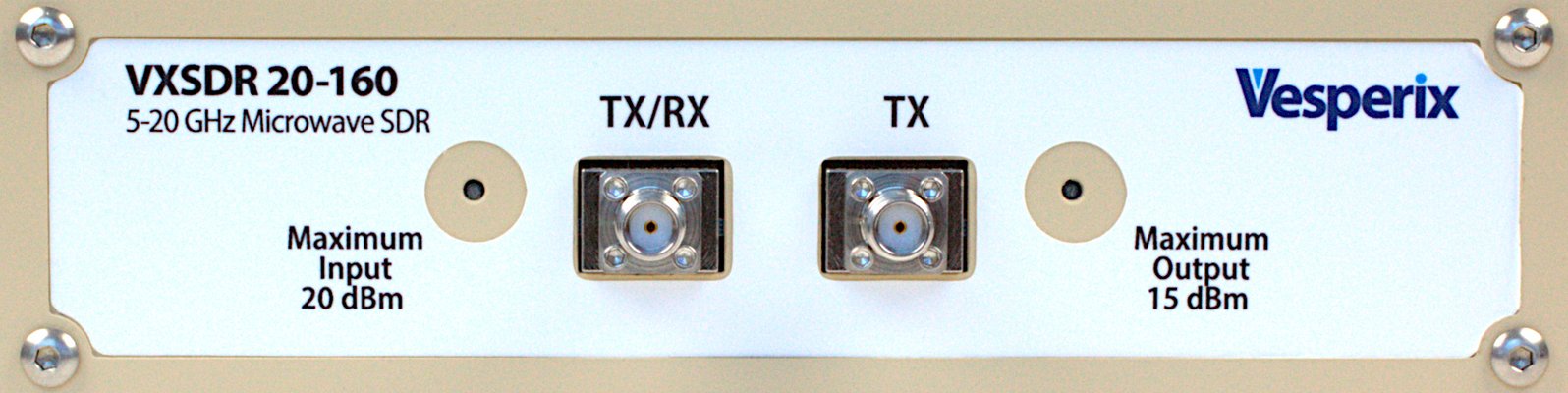 VXSDR RF panel